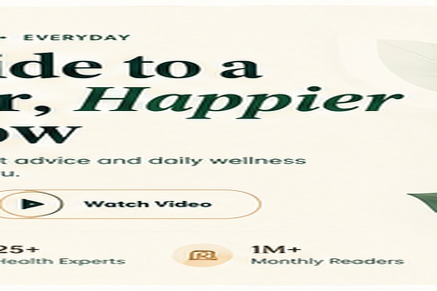 Healthy lifestyle